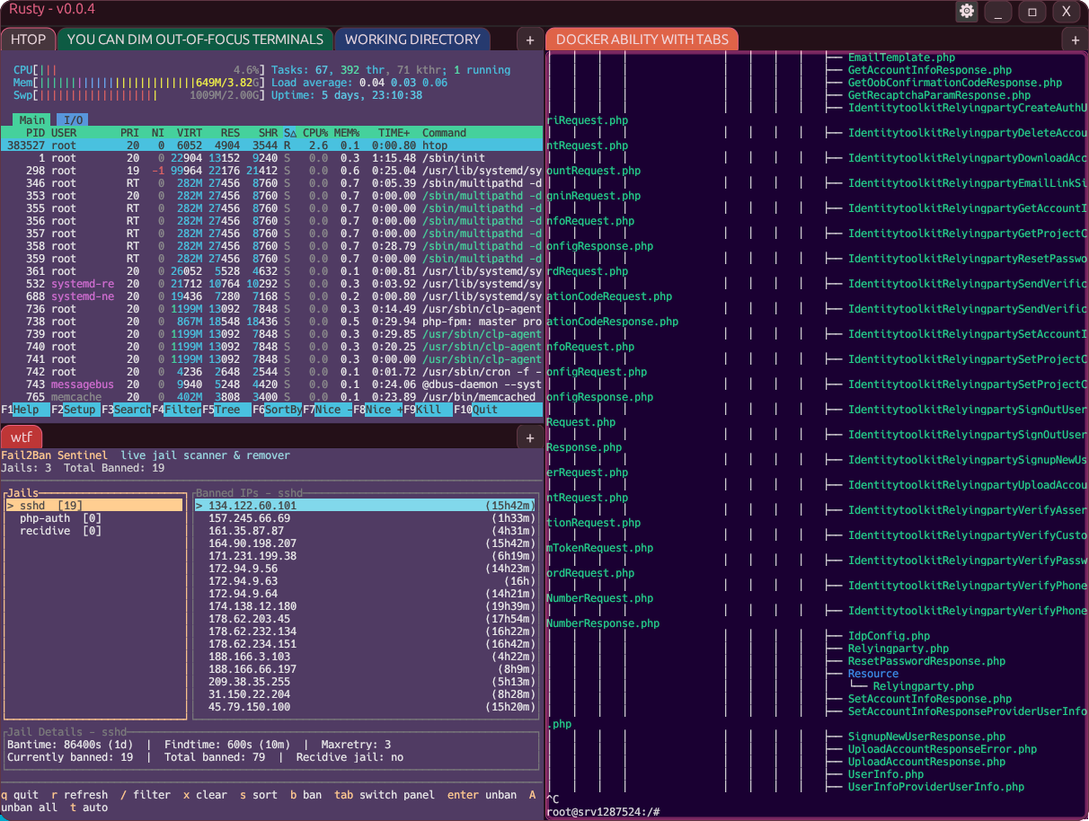 CrimsonDusk theme preview